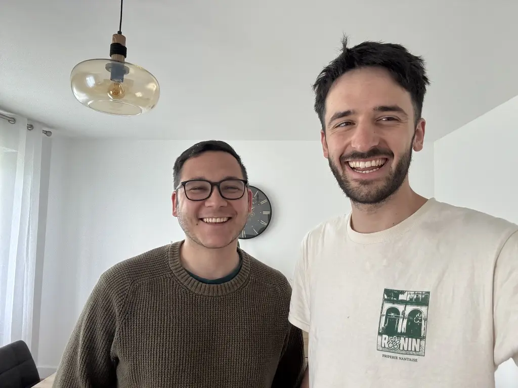 Alexandre Plunian et Emilien Bidet, fondateurs